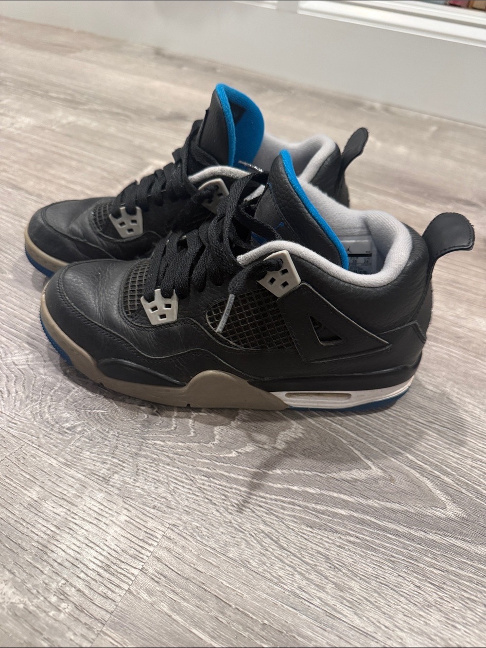 Jordan 4’s Black and Blue